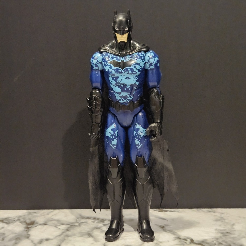 DC Bat-Tech Tactical Blue Suit 12 inch Batman Action Figure